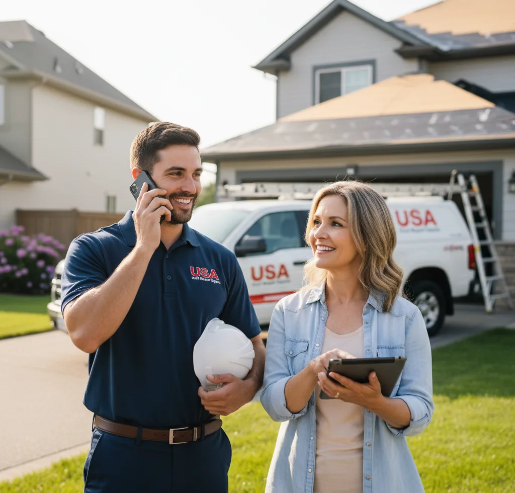 USA Roof Repair Experts customer support in Ashburn